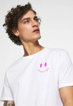 YOURTURN T-shirt Con Stampa - White, Unisex -Sconto YOURTURN in Italia 03ad498009f341568db55508455c21bb