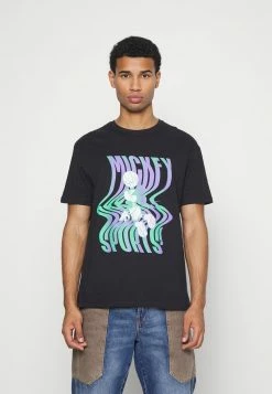 YOURTURN MICKEY MOUSE TEE UNISEX - T-shirt Con Stampa - Black