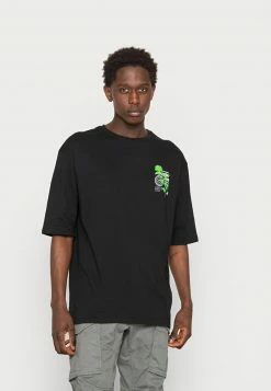 YOURTURN EVERYTHING GRAPHIC T-SHIRT UNISEX - T-shirt Con Stampa - Black