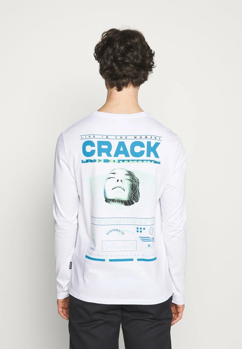 YOURTURN Maglietta A Manica Lunga - White, Uomo 5 YOURTURN Maglietta A Manica Lunga - White, Uomo - immagine 3