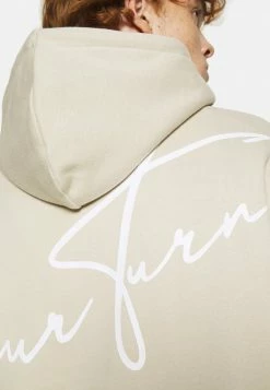 YOURTURN BOLD SCRIPT HOODIE UNISEX - Felpa - Beige 13 YOURTURN BOLD SCRIPT HOODIE UNISEX - Felpa - Beige -Sconto YOURTURN in Italia 0aaa1bafc84341c6a7216d02852144ab