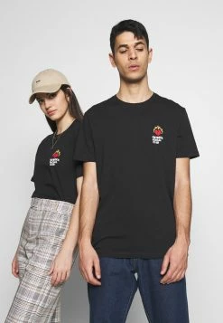 YOURTURN T-shirt Con Stampa - Black, Unisex -Sconto YOURTURN in Italia 0ad7236025374860bfa7b1c505f83f89