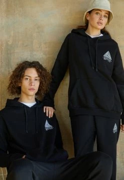 YOURTURN WINCENT WEISS TRIANGLE LOGO UNISEX - Felpa Con Cappuccio - Black -Sconto YOURTURN in Italia 0e555889af4b4222ae287bc8ce4d3f77