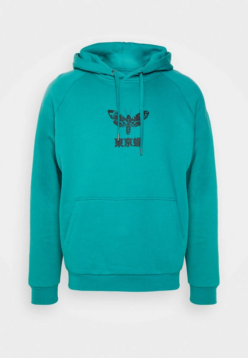 YOURTURN UNISEX - Felpa Con Cappuccio - Petrol 6 YOURTURN UNISEX - Felpa Con Cappuccio - Petrol - immagine 4