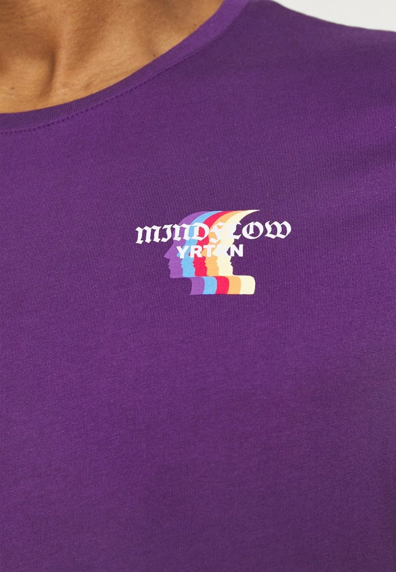 YOURTURN UNISEX - T-shirt Con Stampa - Purple 6 YOURTURN UNISEX - T-shirt Con Stampa - Purple - immagine 4