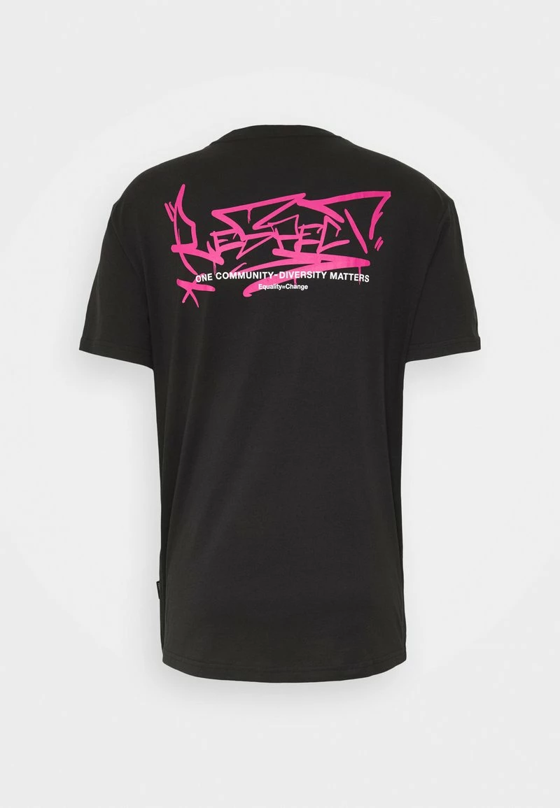 YOURTURN T-shirt Con Stampa - Black, Unisex 12 YOURTURN T-shirt Con Stampa - Black, Unisex - immagine 10