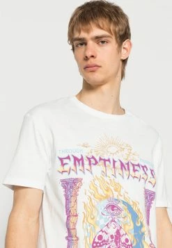 YOURTURN EMPTINESS GRAPHIC T-SHIRT UNISEX - T-shirt Con Stampa - White -Sconto YOURTURN in Italia 146abf76c60a40d5afb9d90154756221