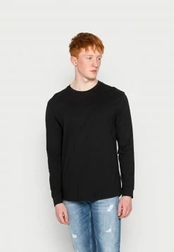 YOURTURN Maglietta A Manica Lunga - Black, Unisex