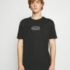 YOURTURN BLACK STAR WARS LASER TEE UNISEX - T-shirt Con Stampa - Black