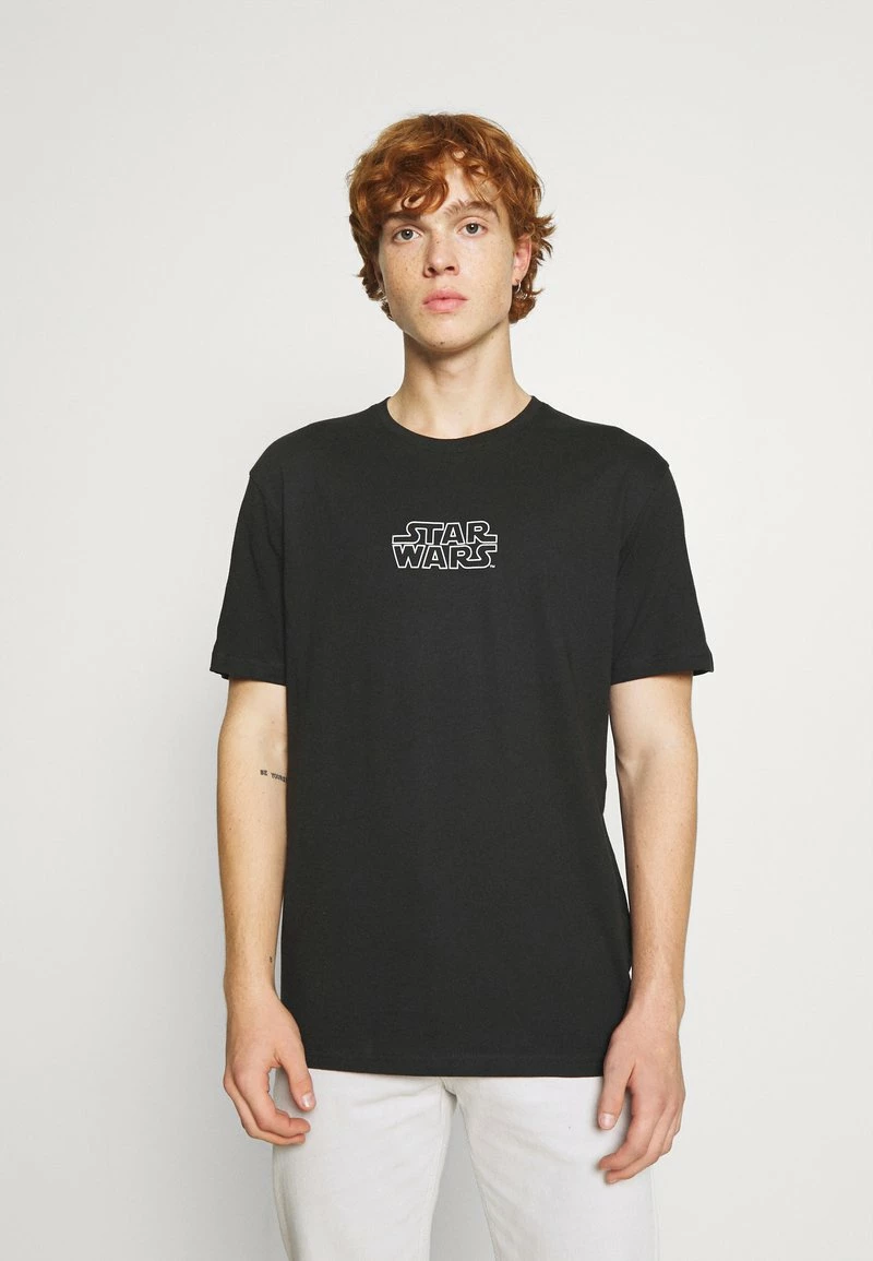 YOURTURN BLACK STAR WARS LASER TEE UNISEX - T-shirt Con Stampa - Black 3 YOURTURN BLACK STAR WARS LASER TEE UNISEX - T-shirt Con Stampa - Black