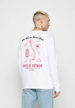 YOURTURN Maglietta A Manica Lunga - White, Unisex -Sconto YOURTURN in Italia 1a90ac92243c47bbb16cc3f7269897ee