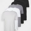 YOURTURN 5 PACK UNISEX - T-shirt Basic - Black/white/dark Grey -Sconto YOURTURN in Italia 1e3ae298da0549ffb1c0f4033d040a07