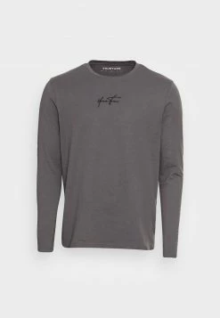 YOURTURN UNISEX - Maglietta A Manica Lunga - Dark Grey -Sconto YOURTURN in Italia 20522b564ed64dba893e20802d729145