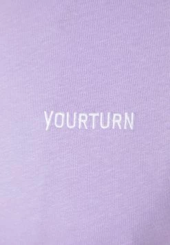 YOURTURN UNISEX - T-shirt Basic - Lilac -Sconto YOURTURN in Italia 207456625f1648a3a319fd6ebe799216