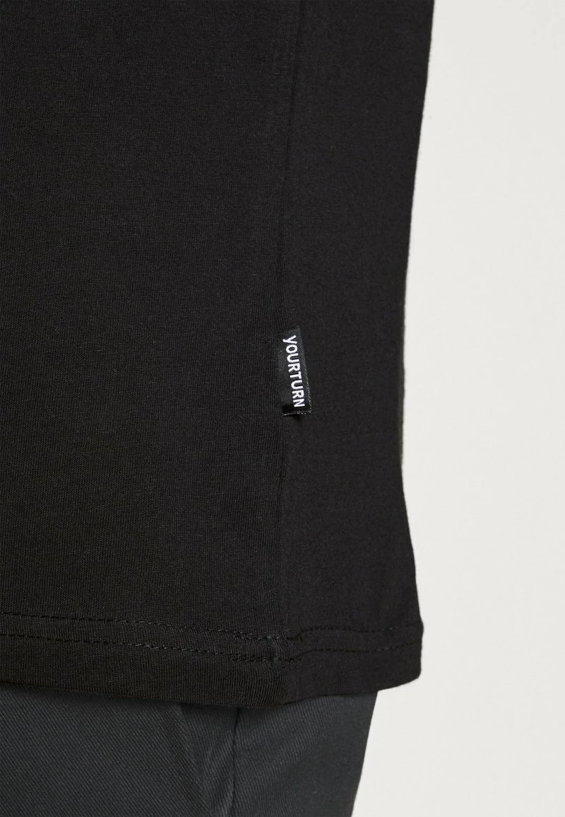 YOURTURN UNISEX - T-shirt Con Stampa - Black 7 YOURTURN UNISEX - T-shirt Con Stampa - Black - immagine 5