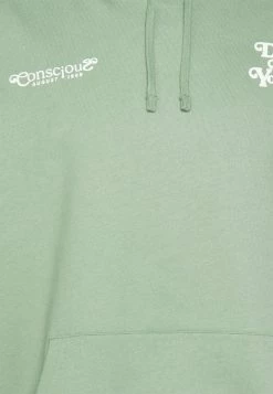 YOURTURN RETRO PRINT HOODIE UNISEX - Felpa Con Cappuccio - Green -Sconto YOURTURN in Italia 246c65ff530a4a619f2d40b124d113e8