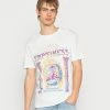 YOURTURN EMPTINESS GRAPHIC T-SHIRT UNISEX - T-shirt Con Stampa - White
