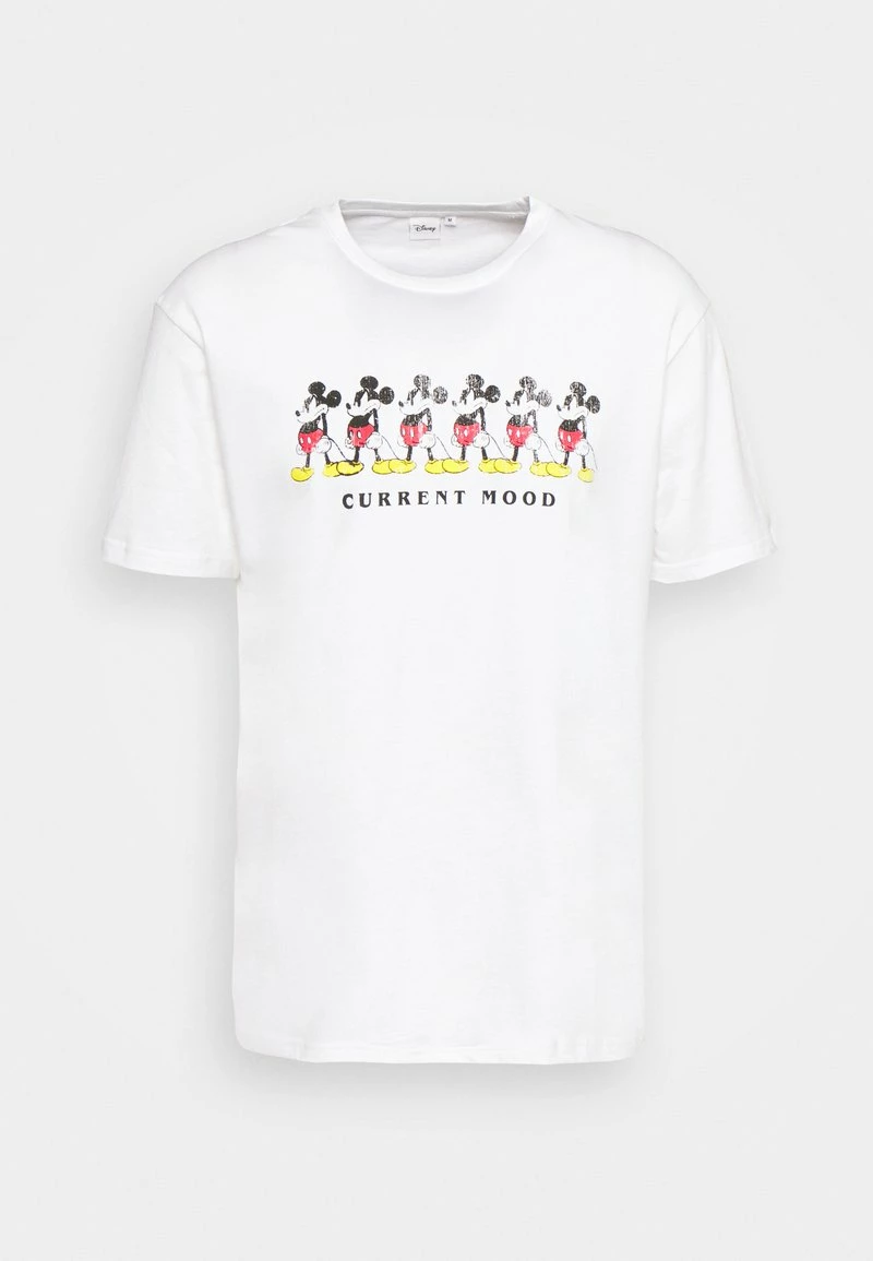 YOURTURN CURRENT MOOD TEE UNISEX - T-shirt Con Stampa - White 6 YOURTURN CURRENT MOOD TEE UNISEX - T-shirt Con Stampa - White - immagine 4