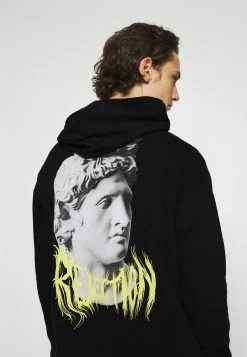 YOURTURN UNISEX - Felpa Con Cappuccio - Black -Sconto YOURTURN in Italia 377542e9995a4c01a3090ed76d802f7b