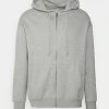 YOURTURN RELAXED FIT UNISEX - Felpa Con Zip - Mottled Light Grey -Sconto YOURTURN in Italia 39e30f2e0b3a4233a7ba3334409eb553