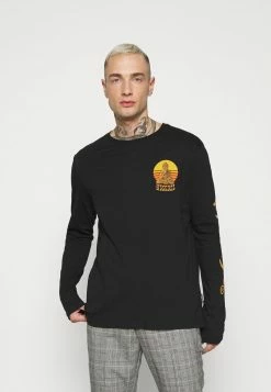 YOURTURN UNISEX - Maglietta A Manica Lunga - Black