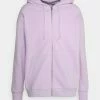 YOURTURN RELAXED FIT UNISEX - Felpa Con Zip - Lilac
