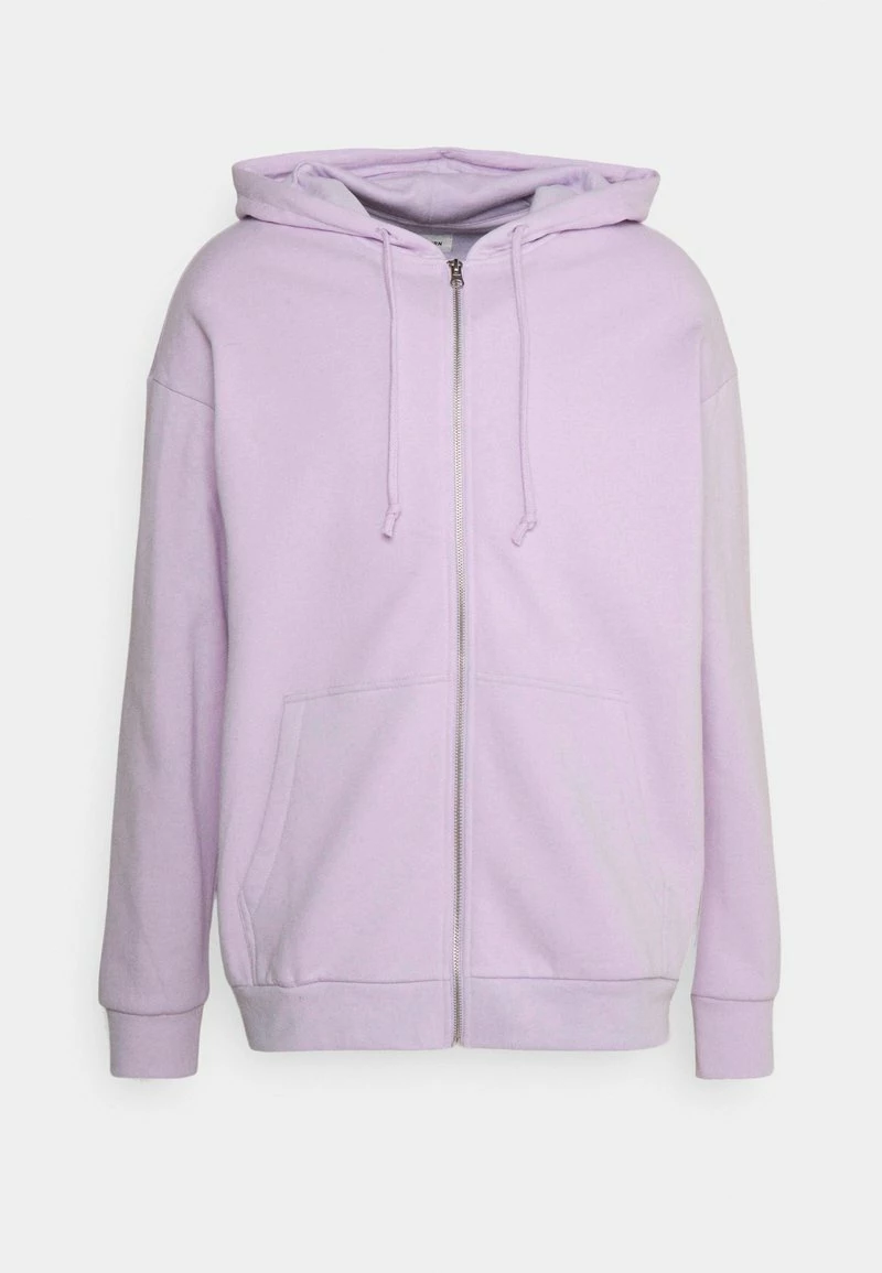 YOURTURN RELAXED FIT UNISEX - Felpa Con Zip - Lilac 3 YOURTURN RELAXED FIT UNISEX - Felpa Con Zip - Lilac