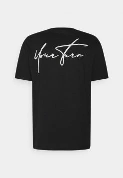 YOURTURN UNISEX - T-shirt Con Stampa - Black 15 YOURTURN UNISEX - T-shirt Con Stampa - Black -Sconto YOURTURN in Italia 3d53485f1bb74e4c9e2e8a671bff4129