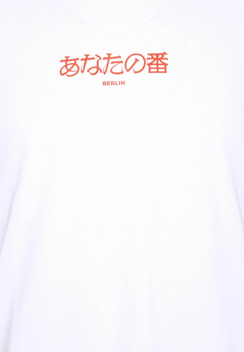 YOURTURN Unisex T-shirt Con Stampa - White 9 YOURTURN Unisex T-shirt Con Stampa - White - immagine 7