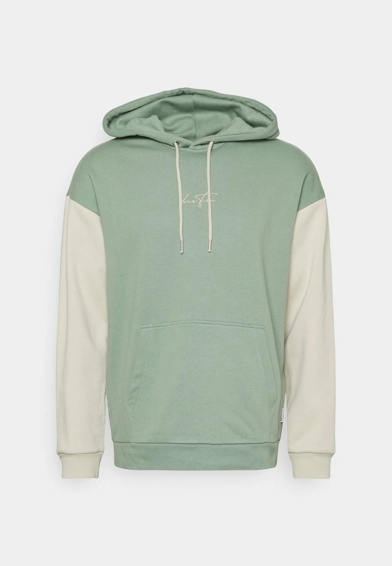 YOURTURN UNISEX - Felpa - Green/beige 3 YOURTURN UNISEX - Felpa - Green/beige