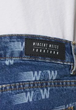 YOURTURN WINCENT WEISS UNISEX - Jeans A Sigaretta - Blue Denim -Sconto YOURTURN in Italia 3f542d90b7bb43d19b0e6fc183c79b8f