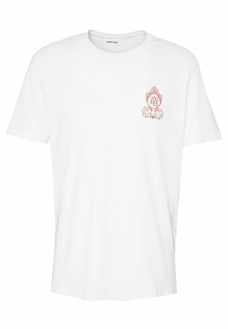 YOURTURN UNISEX - T-shirt Con Stampa - White 8 YOURTURN UNISEX - T-shirt Con Stampa - White - immagine 6