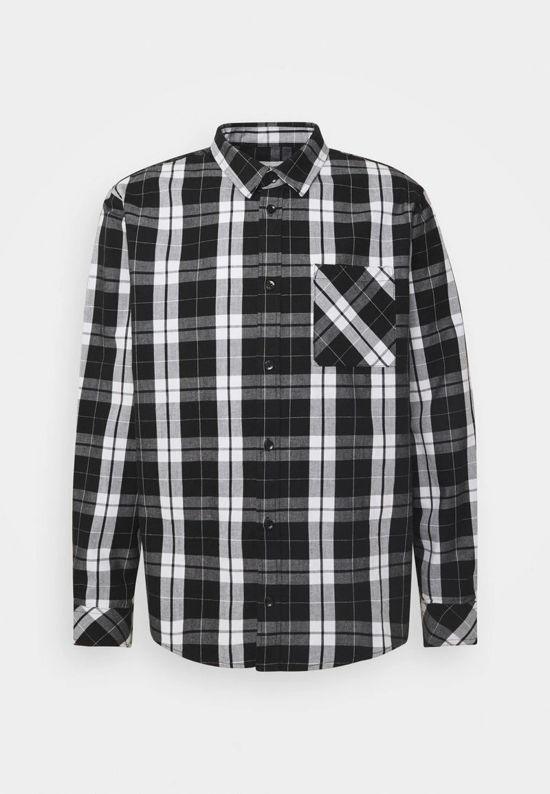 YOURTURN UNISEX - Camicia - Black/white 3 YOURTURN UNISEX - Camicia - Black/white