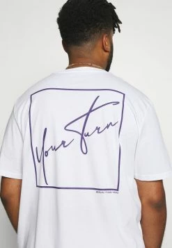 YOURTURN UNISEX - T-shirt Con Stampa - White -Sconto YOURTURN in Italia 44f05808764b4684b09683d6ad07ed06