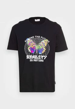 YOURTURN REALITY MOTION GRAPHIC T-SHIRT UNISEX - T-shirt Con Stampa - Black -Sconto YOURTURN in Italia 4578db1000be46879da21cd25ad260af