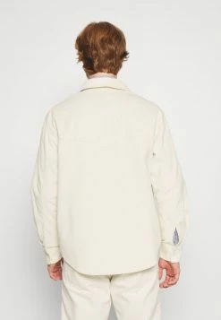 YOURTURN CORDUROY OVERSHIRT UNISEX - Giacca Leggera - Off-white -Sconto YOURTURN in Italia 5267ea0098d04189aab866858c197ba8