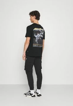 YOURTURN UNISEX - T-shirt Con Stampa - Black