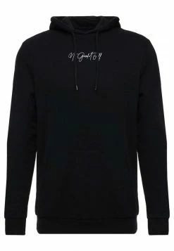 YOURTURN Unisex Felpa Con Cappuccio - Black -Sconto YOURTURN in Italia 56b8622d769f4e23a59ed42816cd8f09