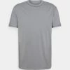 YOURTURN INSIDE OUT COLLAR UNISEX - T-shirt Basic - Grey -Sconto YOURTURN in Italia 5851090561fe426abbac7a72d2871551