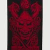 YOURTURN BEACH TOWEL 180x100CM 500 GSM - Telo Mare - Black/red, Uomo
