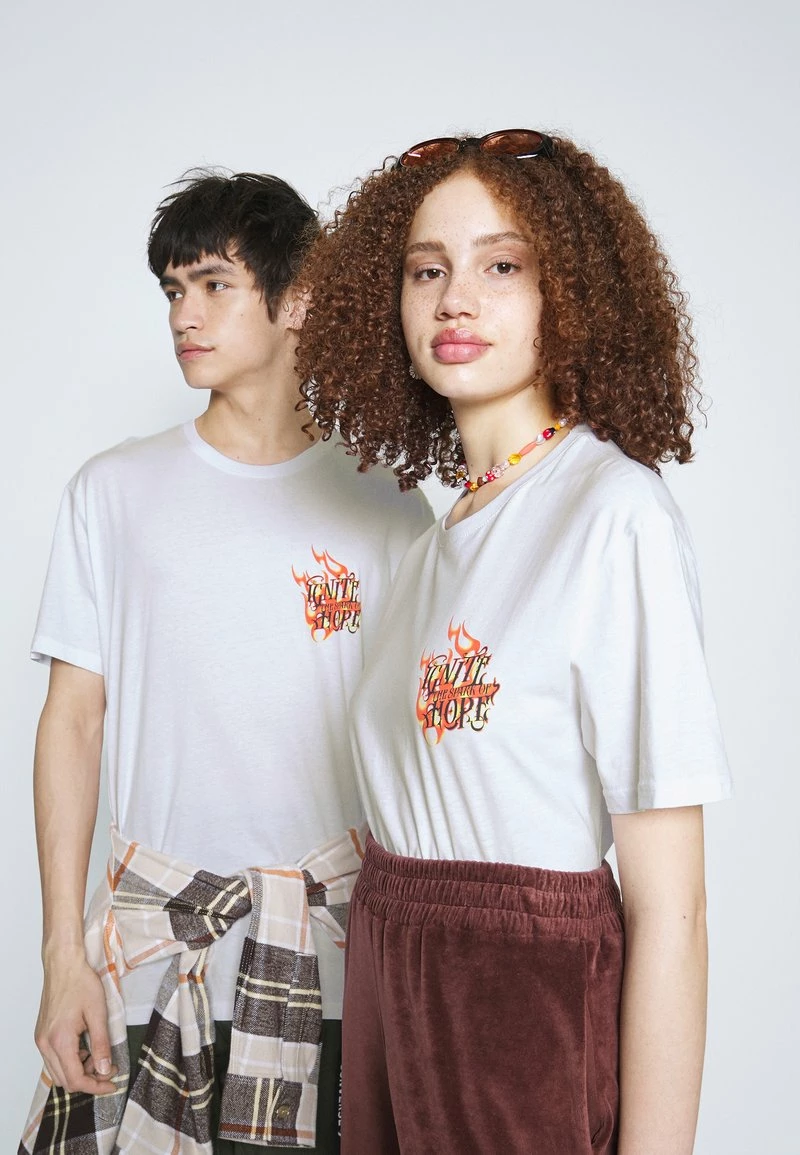 YOURTURN GRAPHIC TEE UNISEX - T-shirt Con Stampa - White 3 YOURTURN GRAPHIC TEE UNISEX - T-shirt Con Stampa - White