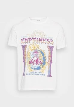 YOURTURN EMPTINESS GRAPHIC T-SHIRT UNISEX - T-shirt Con Stampa - White -Sconto YOURTURN in Italia 62ba3cc7d16a4715a2df6ba2d076e538