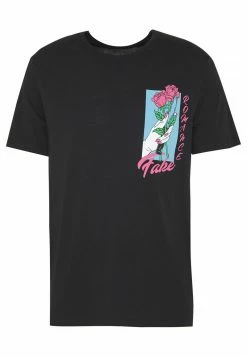YOURTURN UNISEX - T-shirt Con Stampa - Black