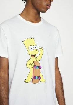 YOURTURN BART SKATE UNISEX TEE - T-shirt Con Stampa - White 13 YOURTURN BART SKATE UNISEX TEE - T-shirt Con Stampa - White -Sconto YOURTURN in Italia 64ee5c6ec409478d8f87c6746d4c4340