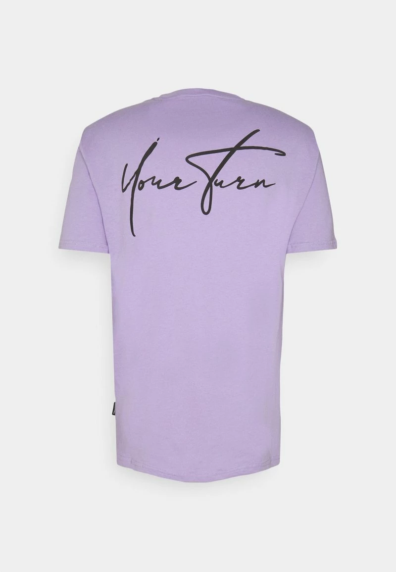 YOURTURN UNISEX - T-shirt Con Stampa - Purple 4 YOURTURN UNISEX - T-shirt Con Stampa - Purple - immagine 2