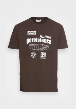 YOURTURN PERCISTENCE GRAPHIC T-SHIRT UNISEX - T-shirt Con Stampa - Brown -Sconto YOURTURN in Italia 67c8c800bcf340819b6bfccb9c382b57