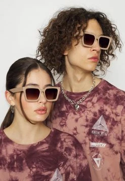 YOURTURN WINCENT WEISS RECYCLED ACETATE UNISEX - Occhiali Da Sole - Beige -Sconto YOURTURN in Italia 69e34a38f6414fbc8e3799c4eff50c4f