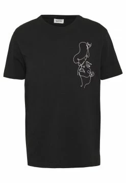 YOURTURN UNISEX - T-shirt Con Stampa - Black