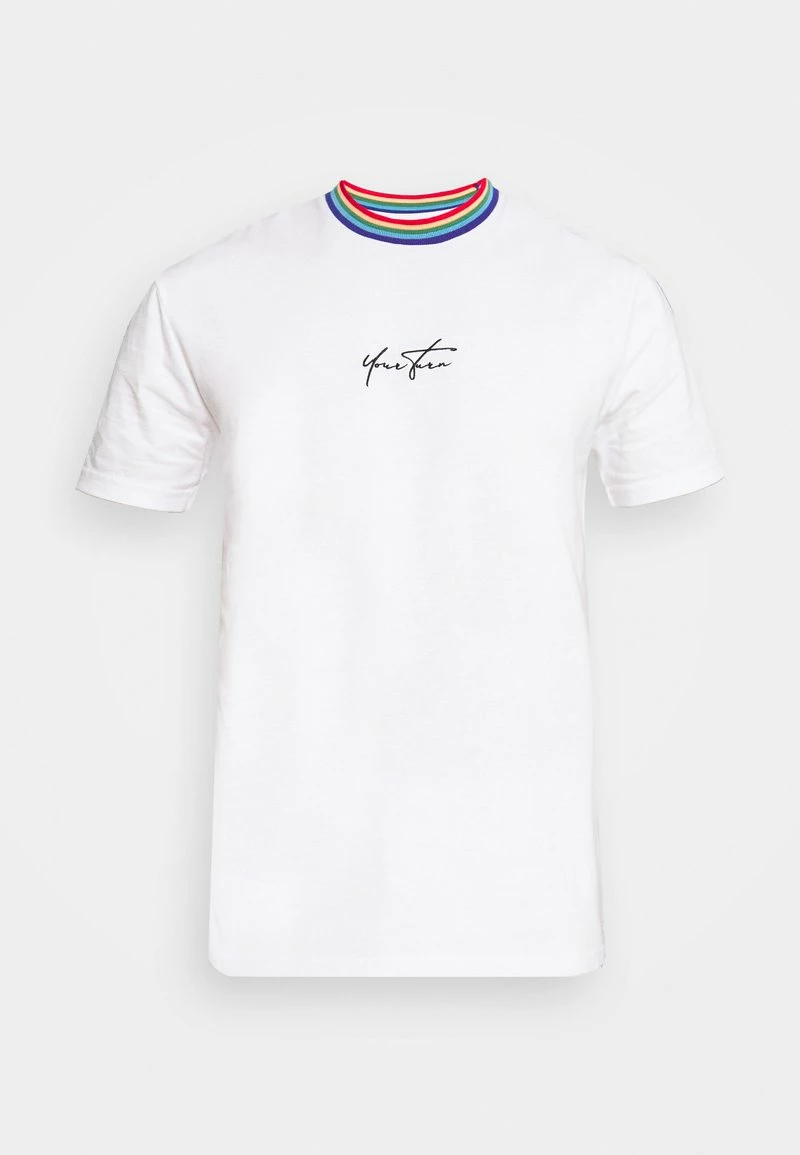 YOURTURN PRIDE UNISEX - T-shirt Con Stampa - White 7 YOURTURN PRIDE UNISEX - T-shirt Con Stampa - White - immagine 5