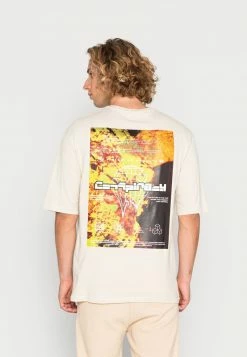 YOURTURN GRAPHIC TEE UNISEX - T-shirt Con Stampa - Grey